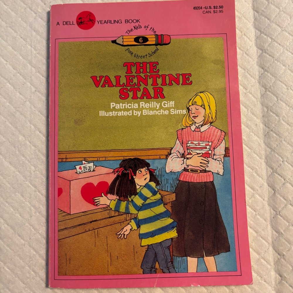The Valentine Star Yearling Book chapter love learning pink gifts reading fun